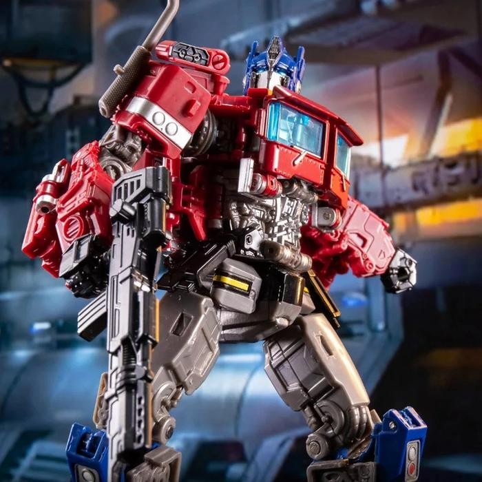 MAXX BMB AOYI Transformers Optimus H6001-4A H6001-4B Dark Commander Figure - Merah