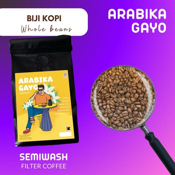 

Premium Kopi Arabika Aceh Gayo - Biji, 100gr