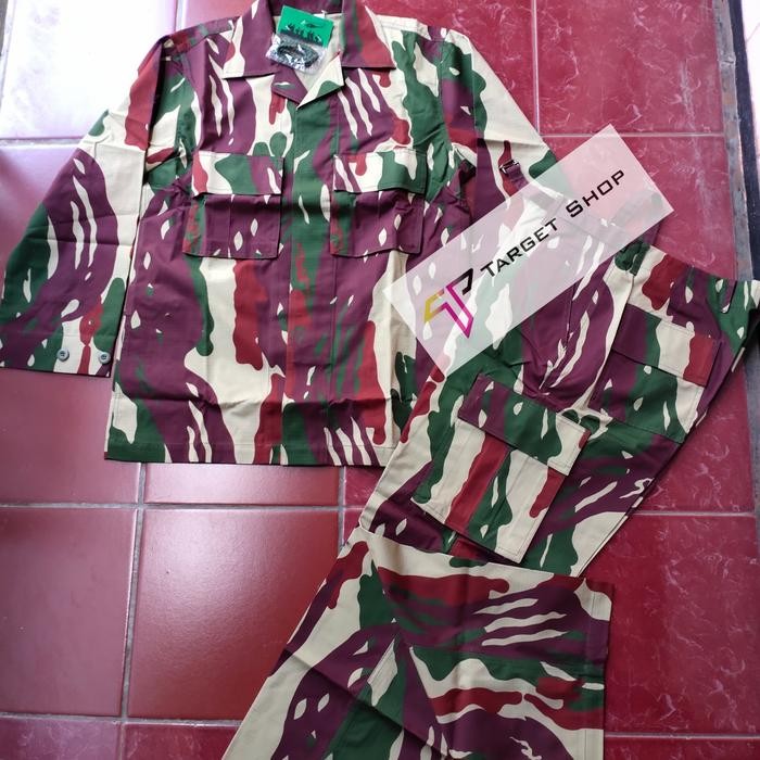 Seragam Kopassus jatah ASLI PT.SRITEX - 1 setel