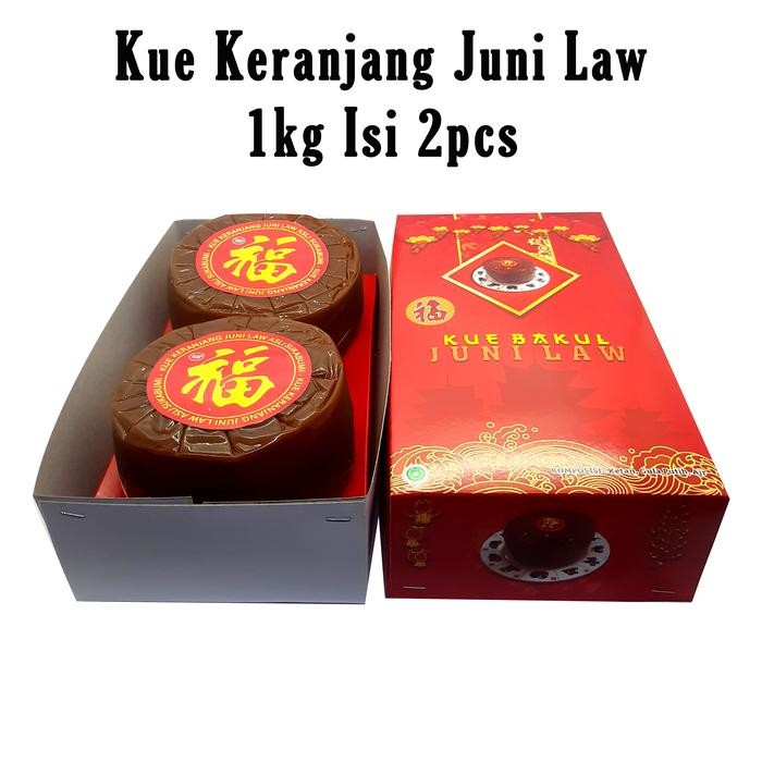 

dijual_kue keranjang juni law - Tanpa Box, 1kg isi 4