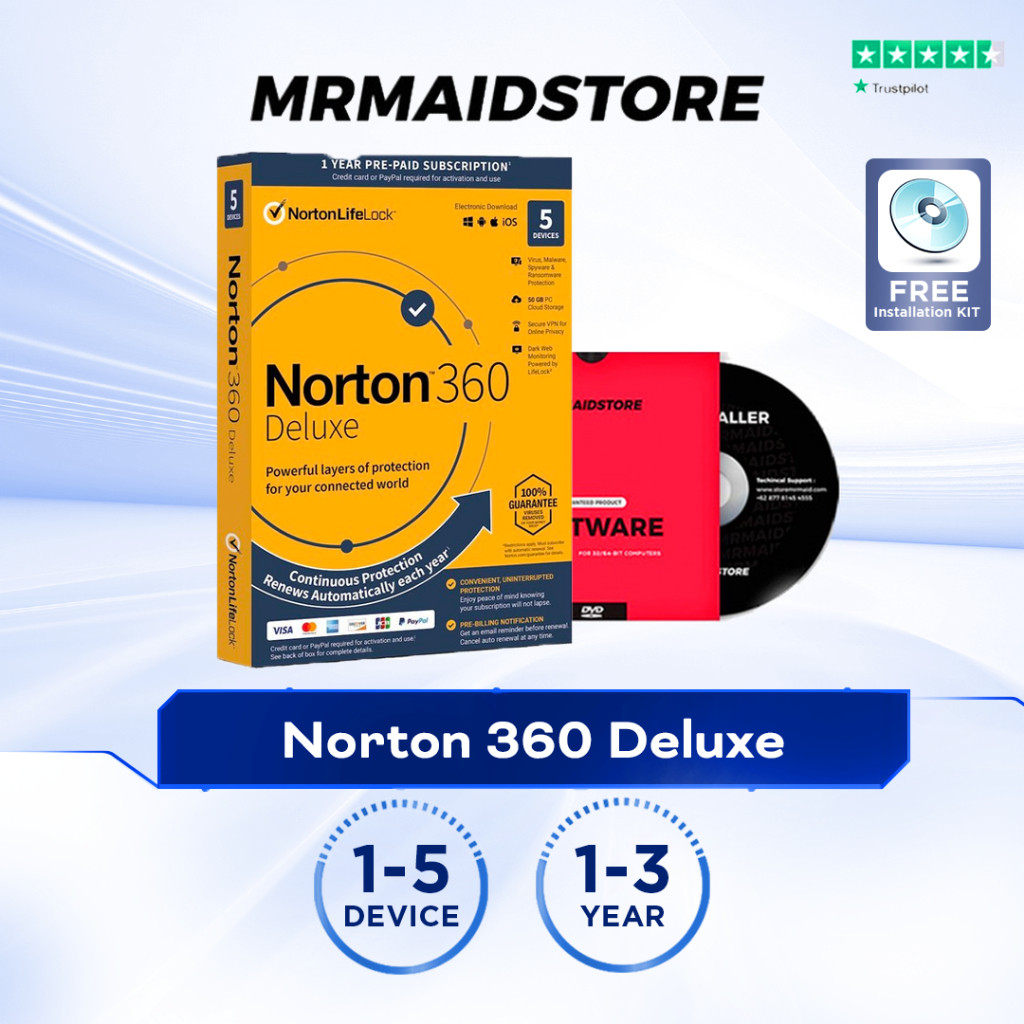 Antivirus Norton 360 Deluxe Antivirus Original Latest Version