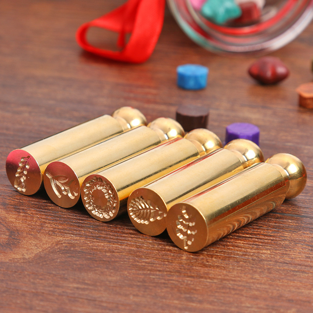 

Metal Sealing Wax Seal Set Stamp Fashionable DIY Decor Ancient Wax Stamp Craft for Wedding Parties Invitations Presents