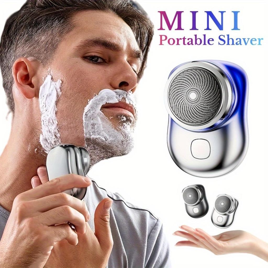 Alat Cukur Elektrik Shaver Cukur Jenggot Listrik Portable Mini Alat Cukur Jenggot Kumis Rambut Elekt