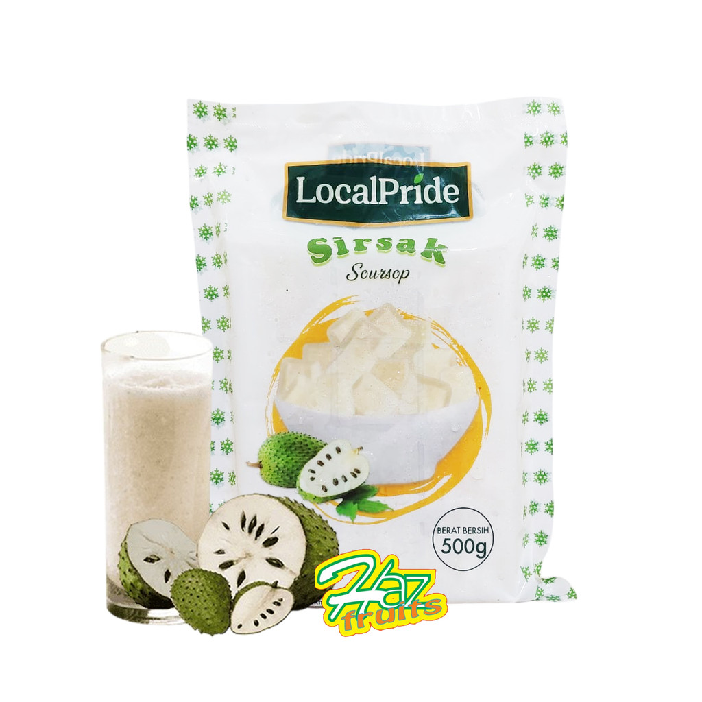 

Frozen Local Pride Soursop/Sirsak 500 gram