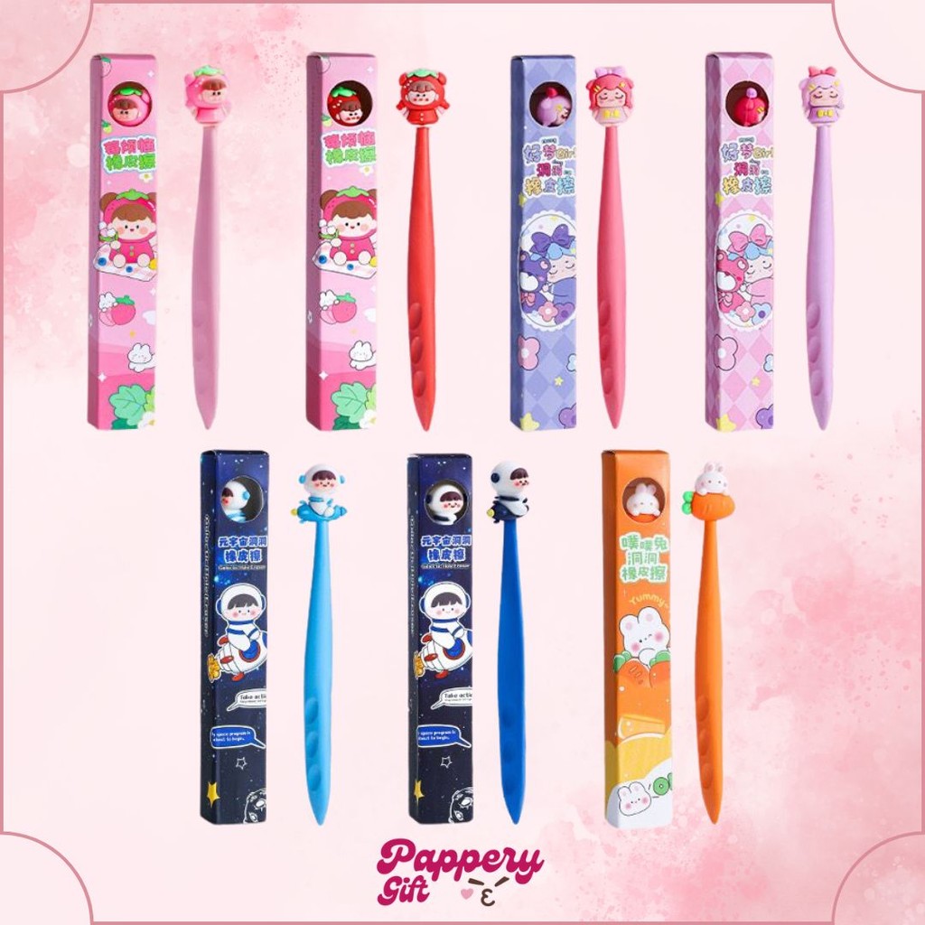 

Penghapus Eraseable Pen Pensil Boneka 3D Penghapus Boneka Lucu - SE0354
