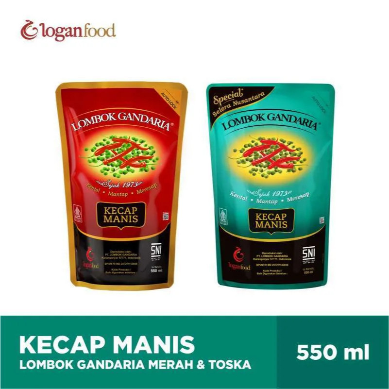 

Lombok Gandaria Kecap Manis Tosca 550mL + Kecap Manis Merah 550P + Semar 550mL
