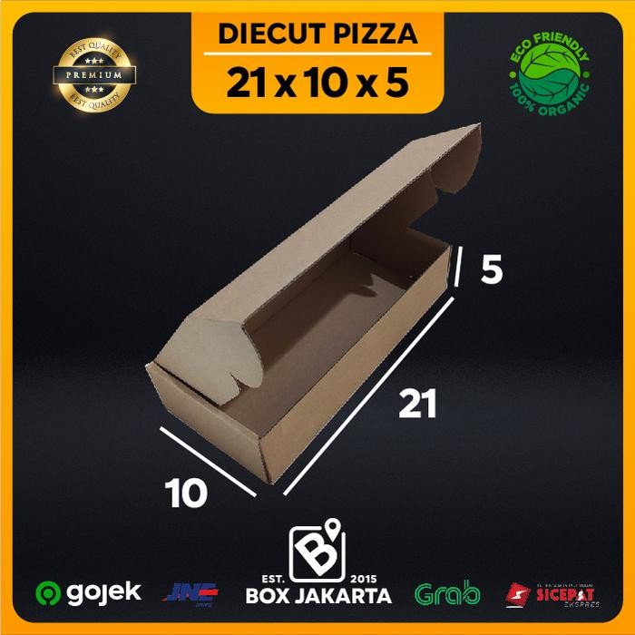 

KARDUS uk 21x10x5 CM Diecut Pizza Corrugated Packaging Box
