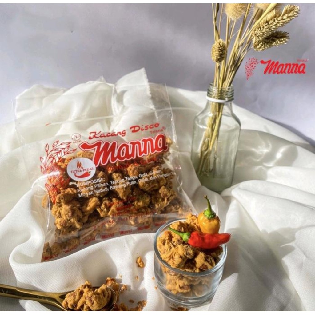 

Kacang Disco Manna Oleh Oleh Bali 250gr