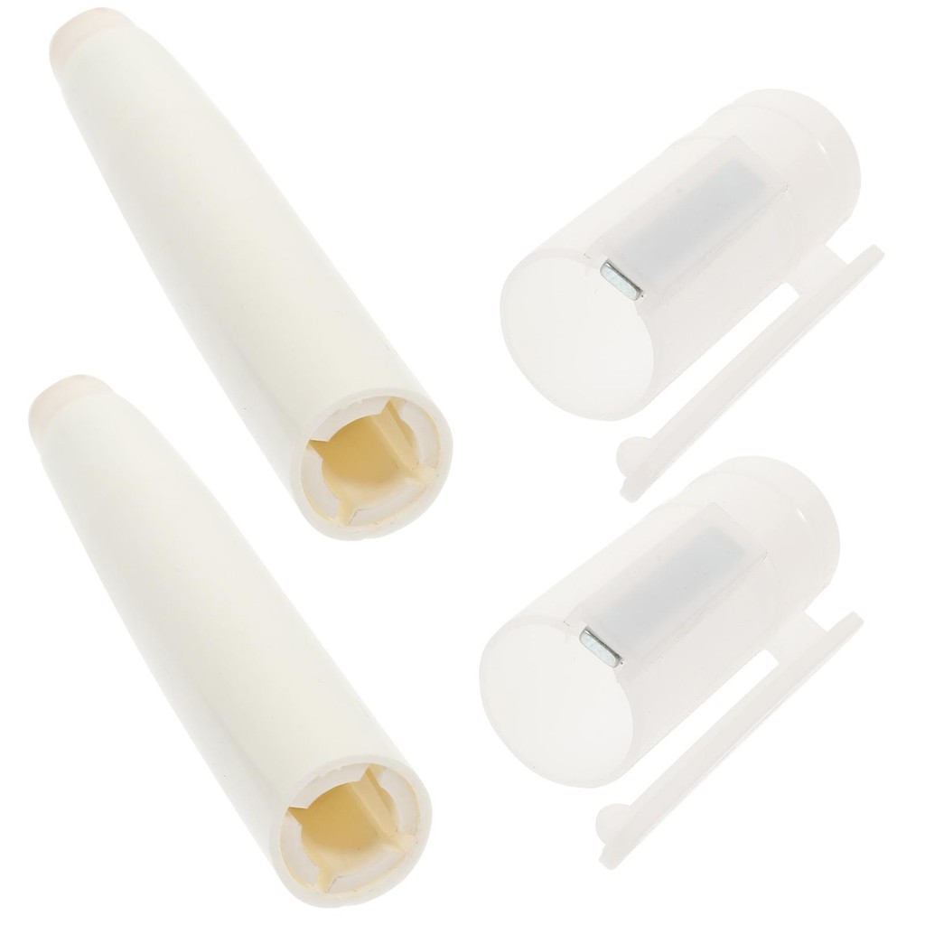 

2pcs Chalk Clip Extension Holder Washable Water Soluble Dust Free School Supplies Portable Graffiti Clip Proof Protection