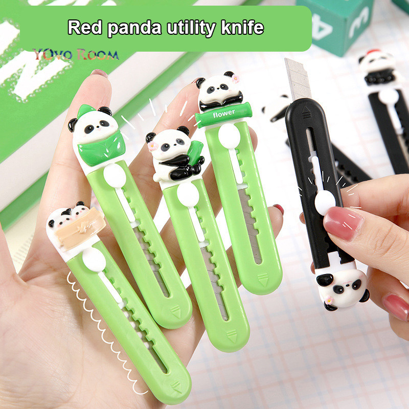 

Pemotong Serbaguna Panda Kartun Lucu Pemotong Kertas Kantor Mahasiswa Pemotong Serbaguna Portabel Tajam YOvo