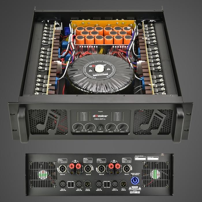 Power dB Voice HMA 60 PRO Original Amplifier dBvoice HMA 60PRO Class H