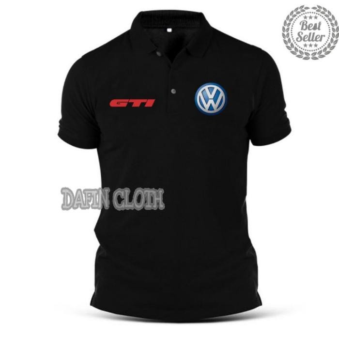Polo Shirt Kaos Kerah Pria Volkswagen VW - Kaos Mobil