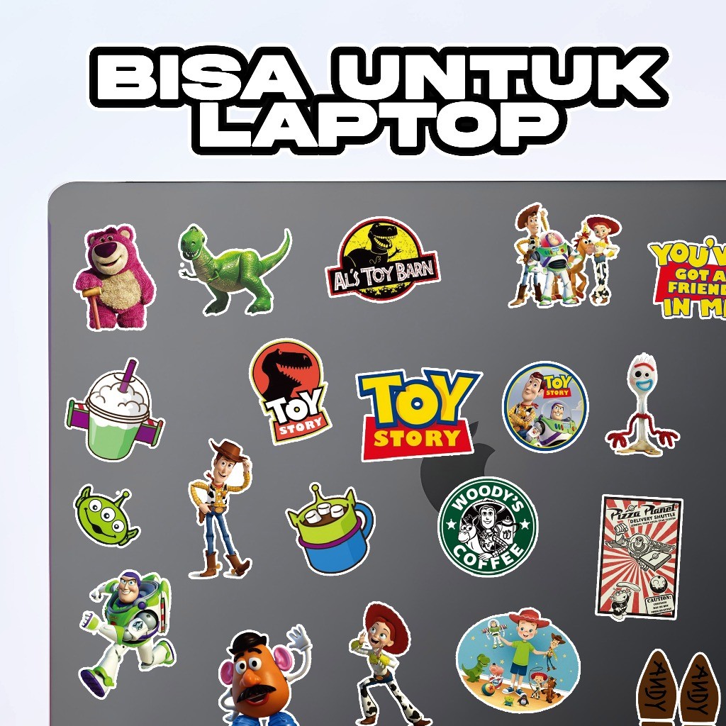 

TOY STORY Sticker Pack | Stiker Anti Air Anti Luntur | Sticker HP Laptop Helm
