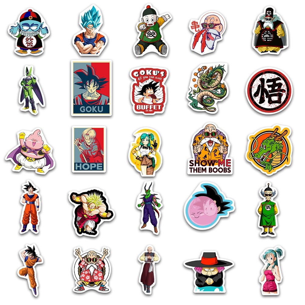 

Stiker Animasi Jepang untuk Papan Luncur/Buku Harian/Laptop/Sticker Helm Tahan Air Vinil/Hp Casing Stiker Tahan Air Berperekat