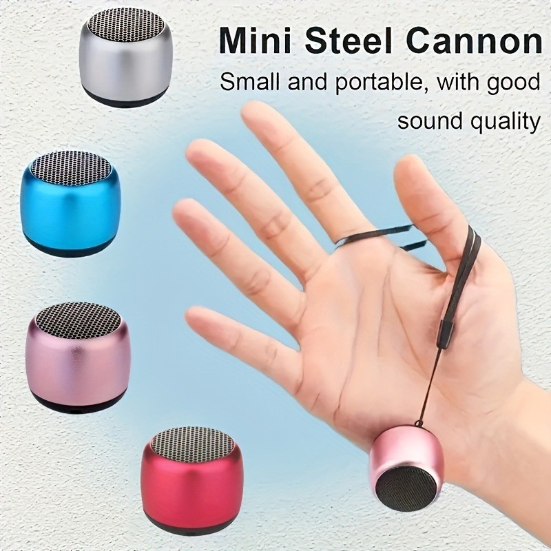 Mini Speaker bluetooth 5.0 METAL M3 Extra bass wirelees musix box premium body goal Portable Small O
