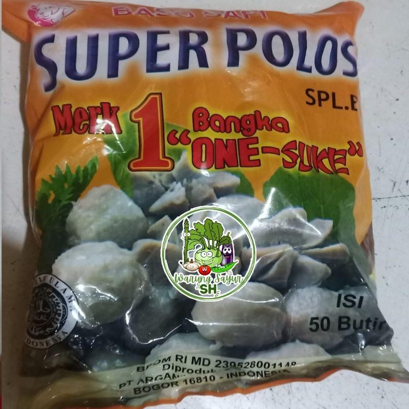 

BAKSO SAPI BANGKA ONE-SUKE ISI 50 PCS - FROZEN FOOD