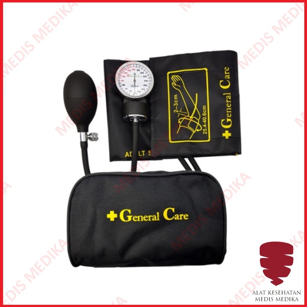 Tensimeter Aneroid Alat Tekanan Darah Tensi Jarum Manual General Care