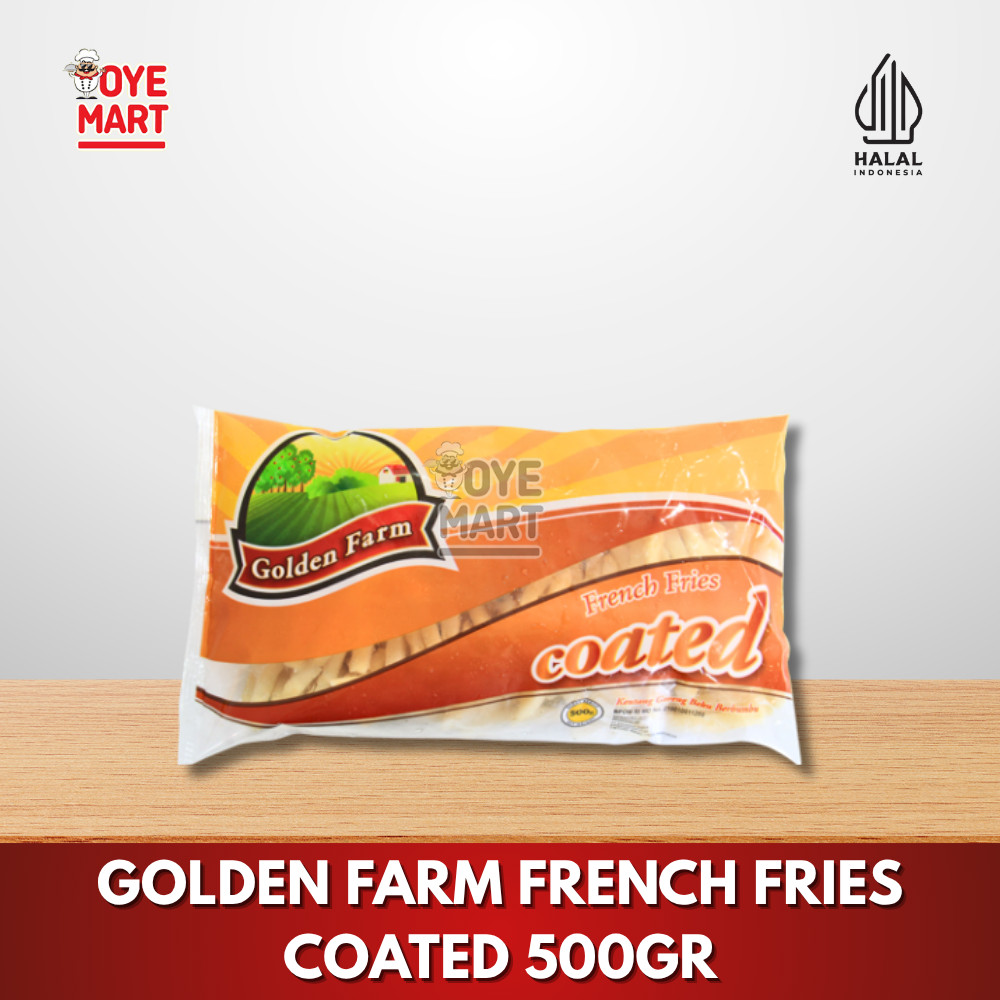 

GOLDEN FARM FRENCH FRIES COATED 500GR
