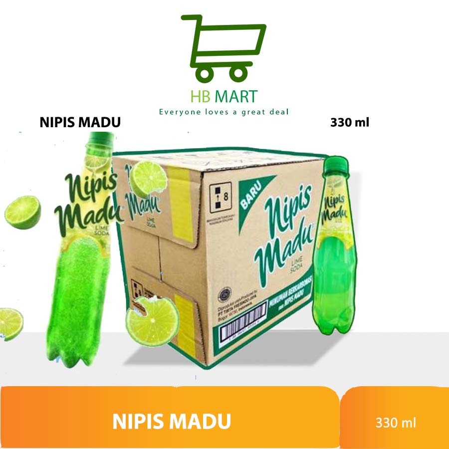 

Nipis Madu Lime Soda 330 ml isi 12 Botol