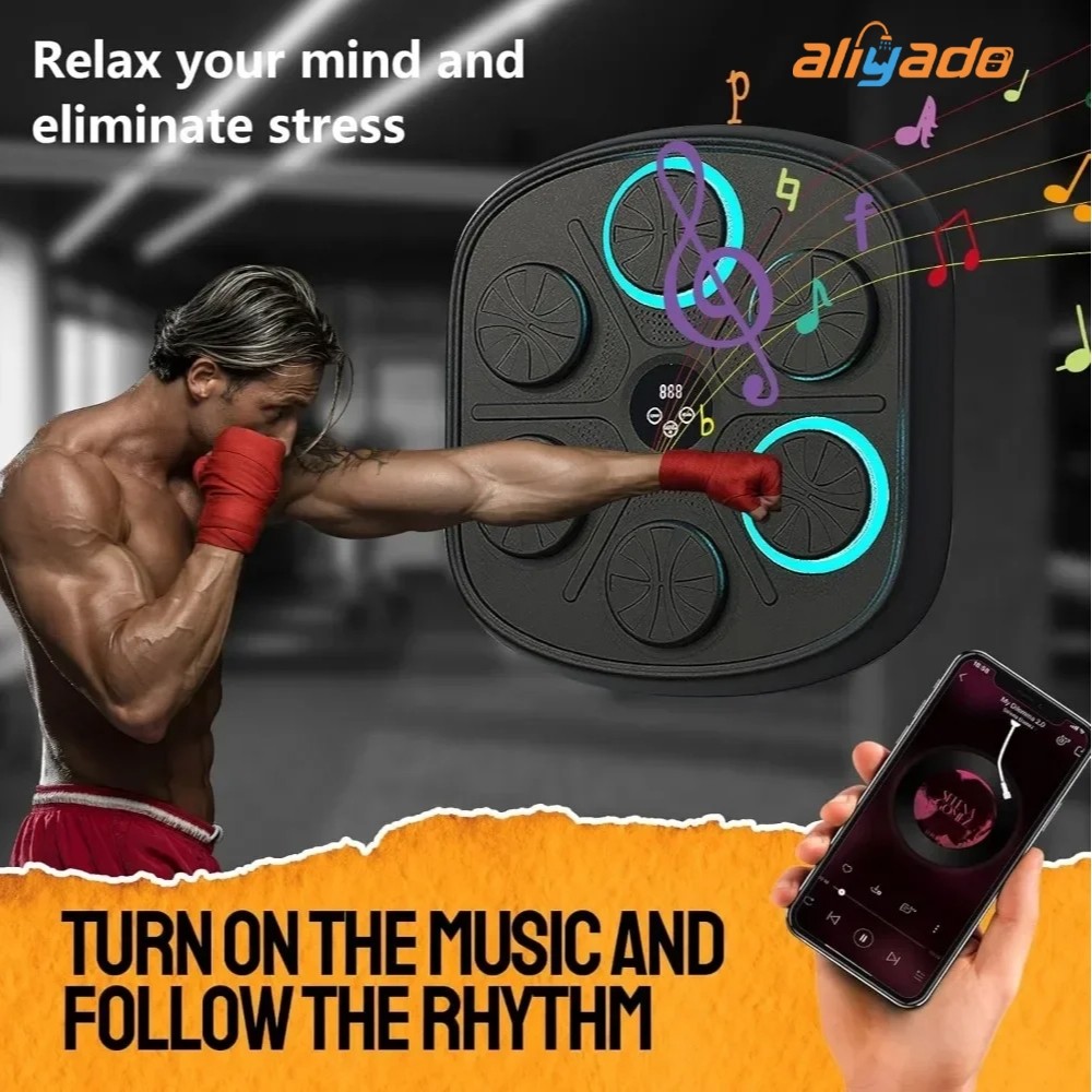 Music Boxing Machine Wall Mounted Household Music Boxing Machine Wall Target  bal