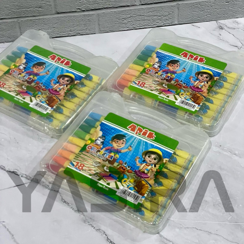 

Crayon Apik 18 Warna