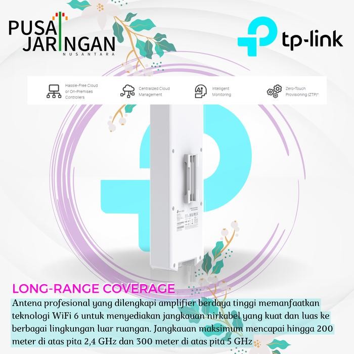TP-LINK EAP610 Outdoor AX100 Indoor/Outdoor WiFi 6 AP