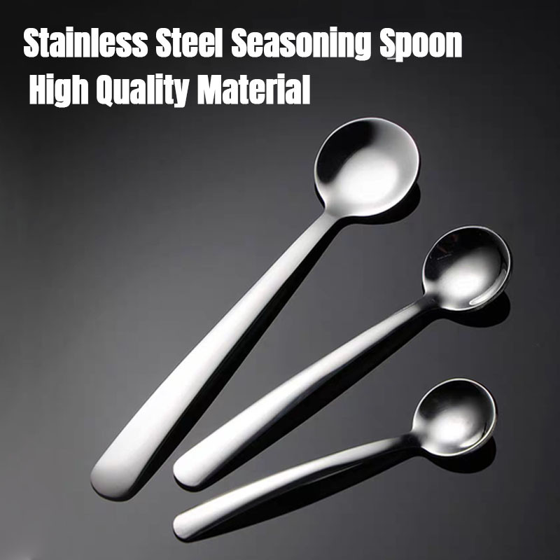 304 Sendok Kopi Stainless Steel / Sendok Bulat Kecil /Sendok Teh/ Sendok Makanan Penutup / Sendok Ko