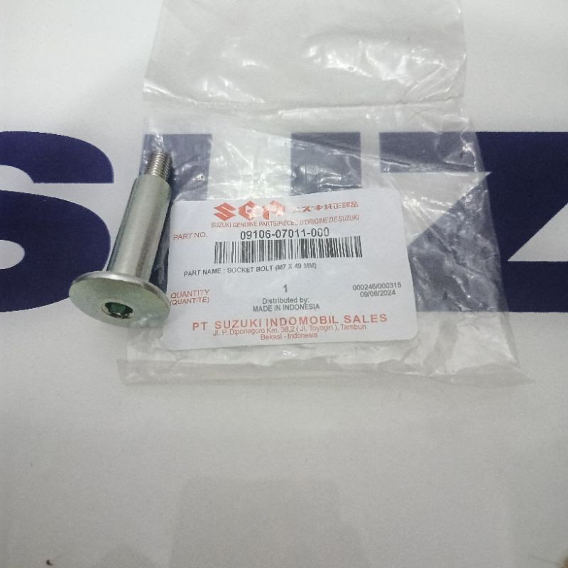 BAUT L COVER BLOK HEAD SUZUKI SKYWAVE 125 ORIGINAL SGP