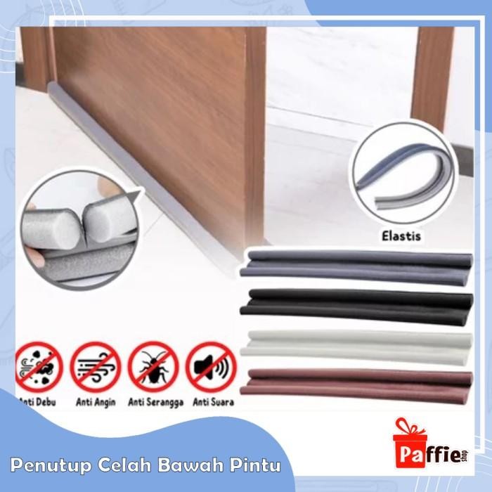 

Promo penutup celah bawah pintu anti debu kecoa seal door pengaman furniture - TYPE A, Cokelat terlaris