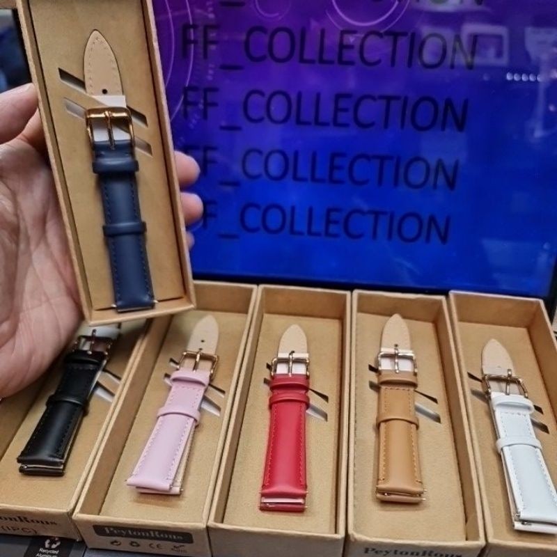 Tali Jam Fossil Wanita Strap Fossil Jacqueline Boyfriend 14mm 18mm