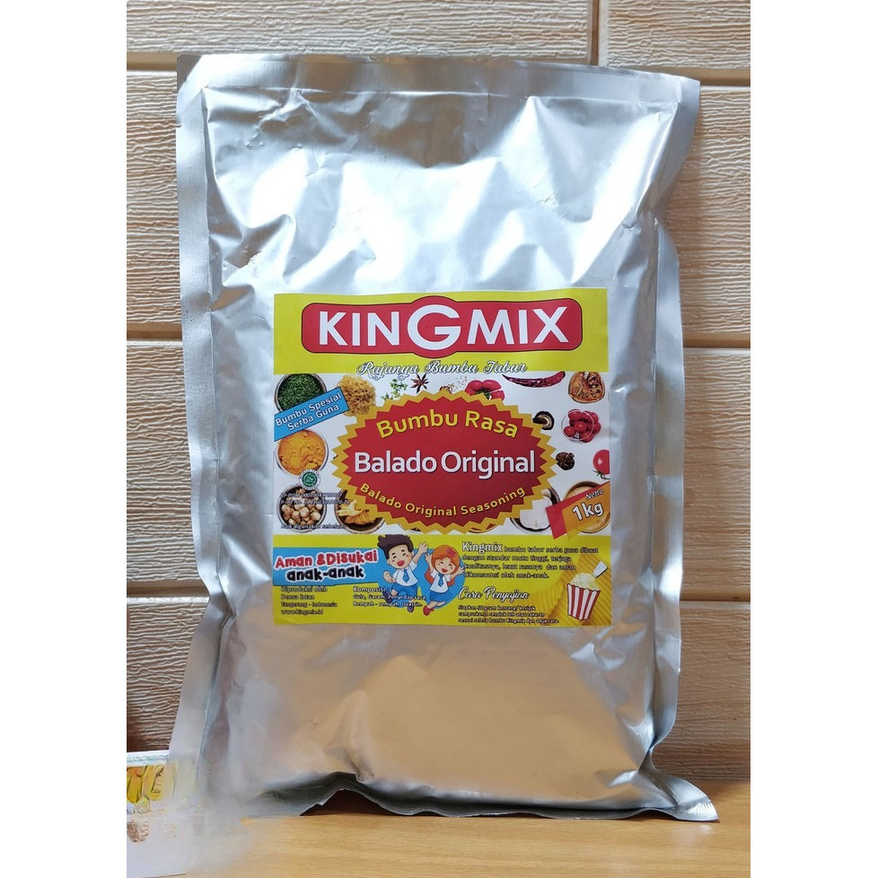 

Bumbu Rasa Balado Original 1 KG KINGMIX PREMIUM