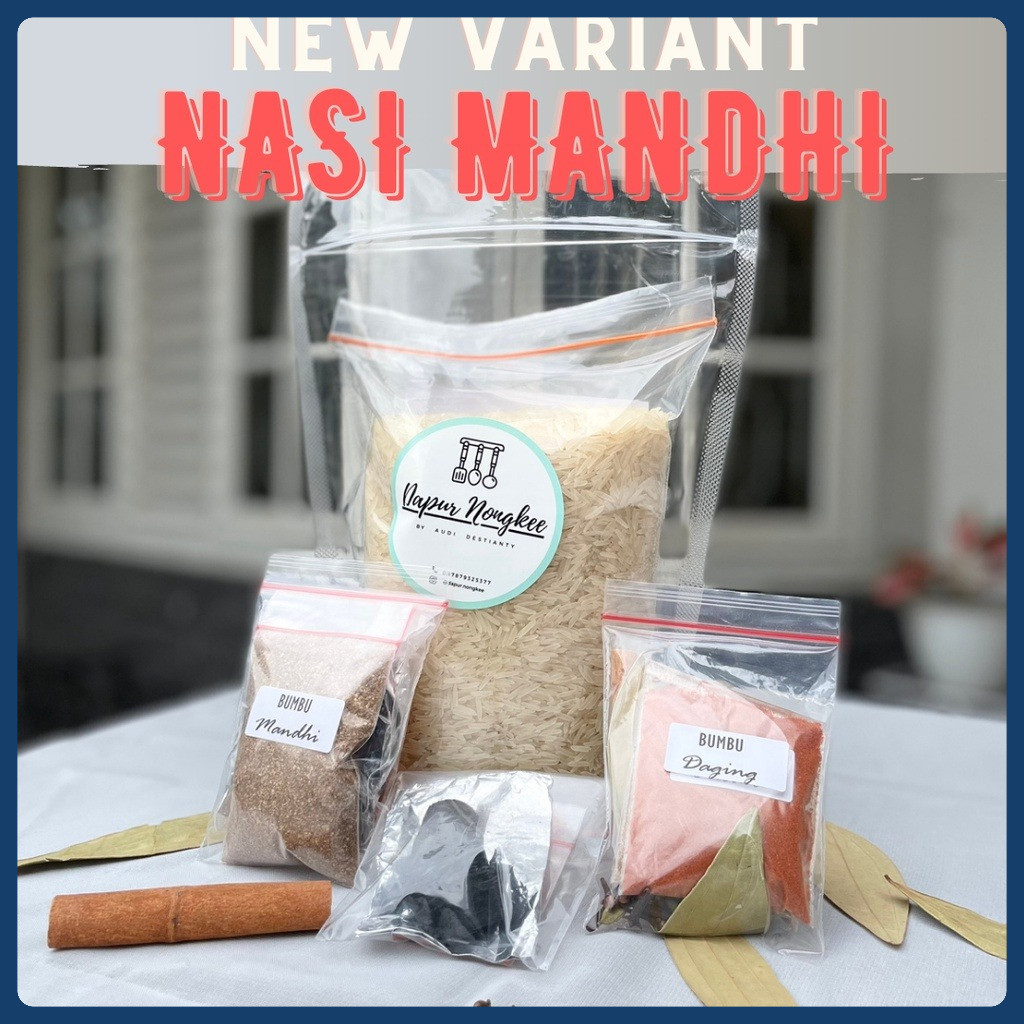

Nasi Mandhi | Beras Basmati 1kg dengan Bumbu Nasi Mandhi | Nasi Mandhi Instan