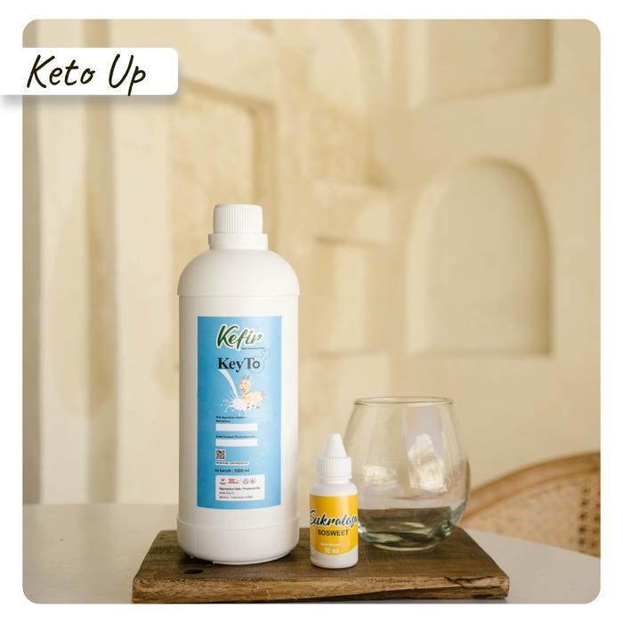 

Kefir Kambing plain original berkualitas keto friendly