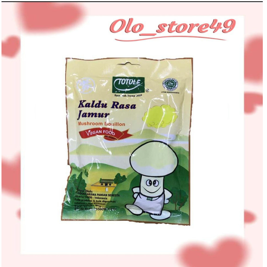 

OLO49 Totole Kaldu Rasa Jamur / Mushroom Seasoning - 80gr 200gr 400gr