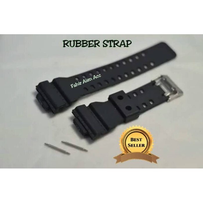 Rubber Strap Tali Jam CASIO G-SHOCK GW-8900/GW8900/GW 8900 Free Pen