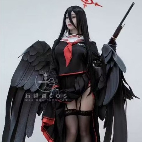 [PERIWINGKEL] KOSTUM HASUMI BLUE ARCHIEVE