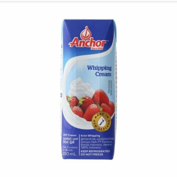 

KOE - ANCHOR WHIPPING CREAM KTK 250 ML - ABO