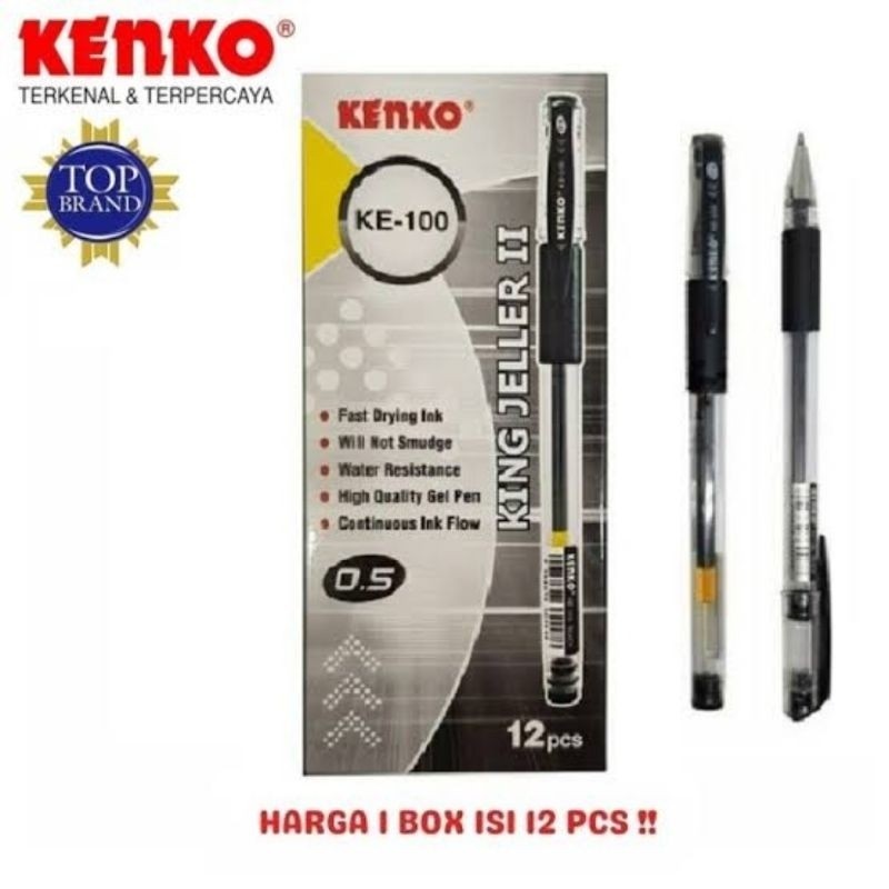 

GAM [Dapat 12 Pcs] Bolpoin Kenko KE-100 | Kenko King Jeller
