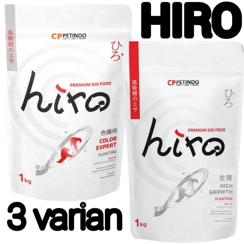 HIRO 1kg / hiro pakan koi CO