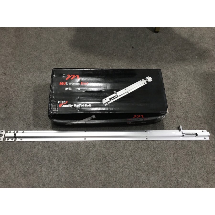 MULLER - Grendel Pintu al 24sn | Pintu Slot Panjang Alumunium Top Kunci