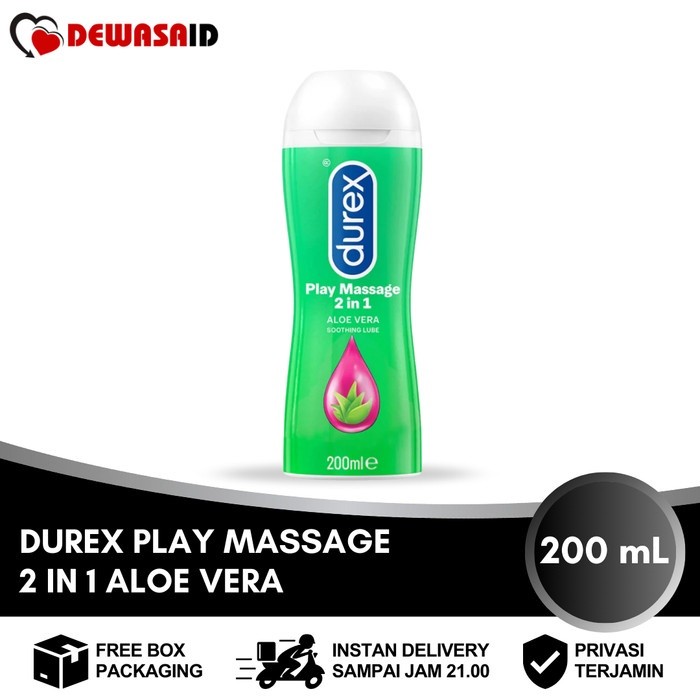 

PROMO MURAH 25.25 GAJIAN SALE !! Durex Play Massage 2-In-1 Bottle Lubricant - 200 mL