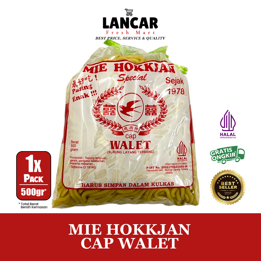 

MIE HOKKIAN WALET 500GR