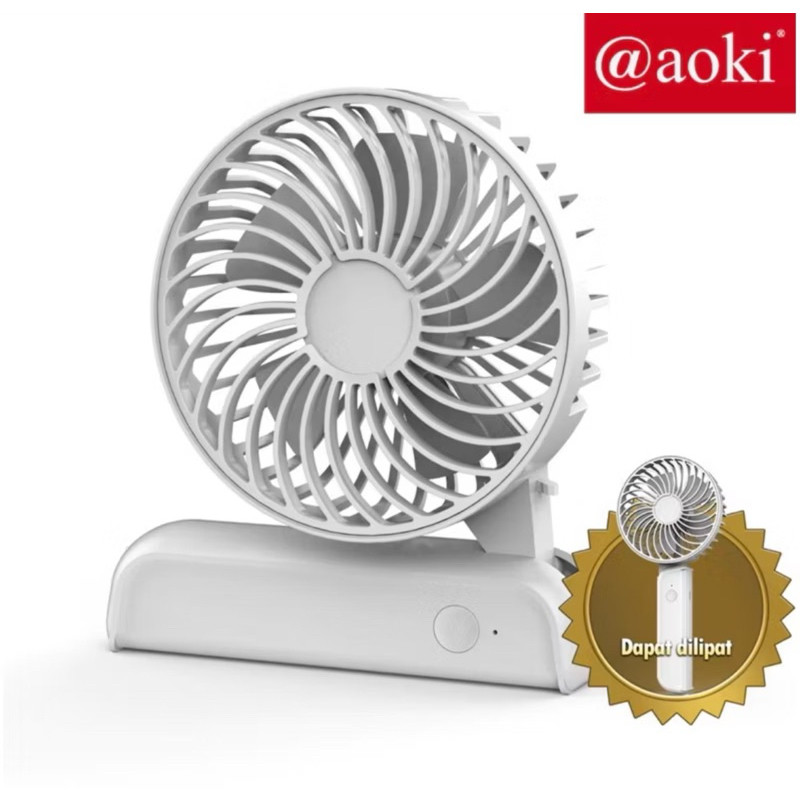 Kipas Angin Tangan / Kipas Angin Mini AF - 808 Y / AF - 105C Aoki Murah