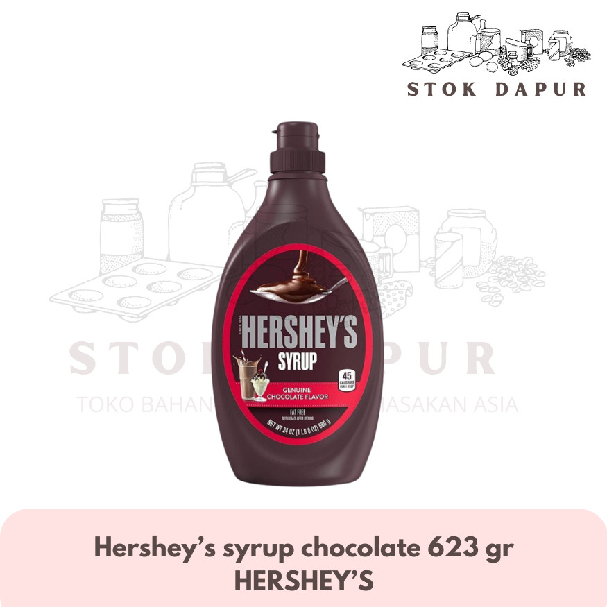 

hershey's syrup chocolate 623 gram / Hersheys sirup coklat 623 gr