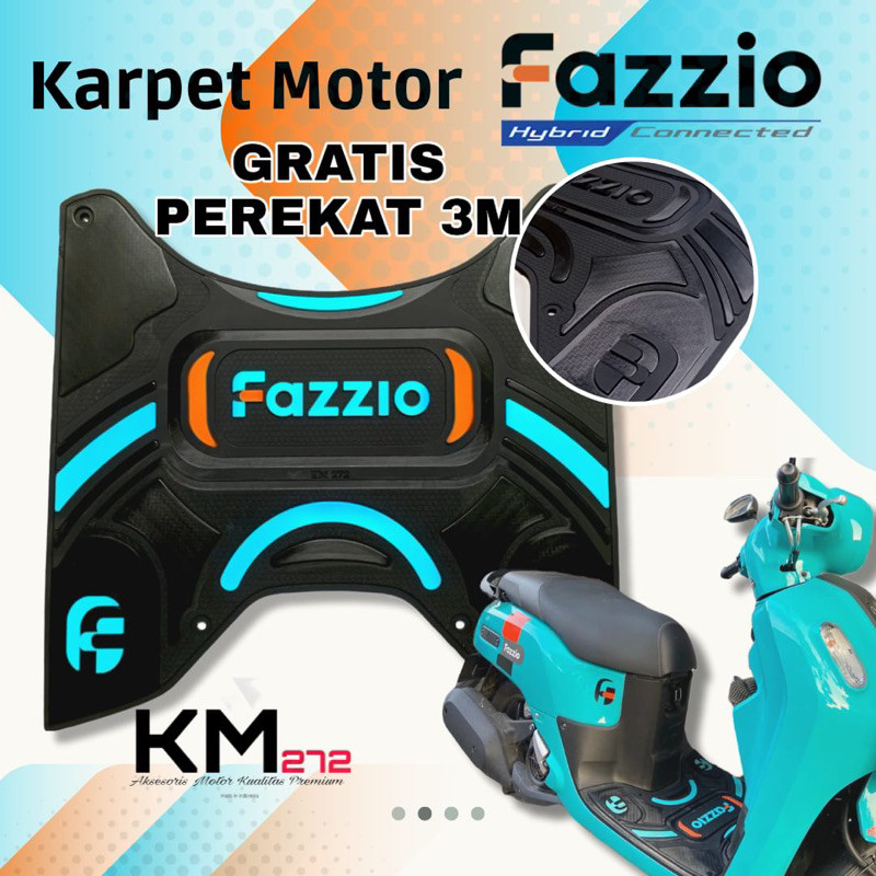 BROKSHOP AKSESORIS MOTOR FAZZIO - Karpet Motor Fazzio - Motor Yamaha Fazzio