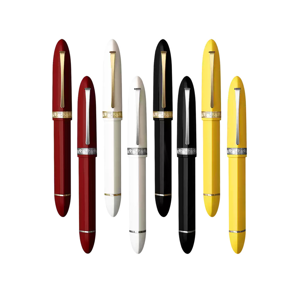 

Moonman V60 Triangular Piston Resin Fountain Pen EF/F Nib Ink Writing Pen School Office Business Stationery Supplies Gift Pen