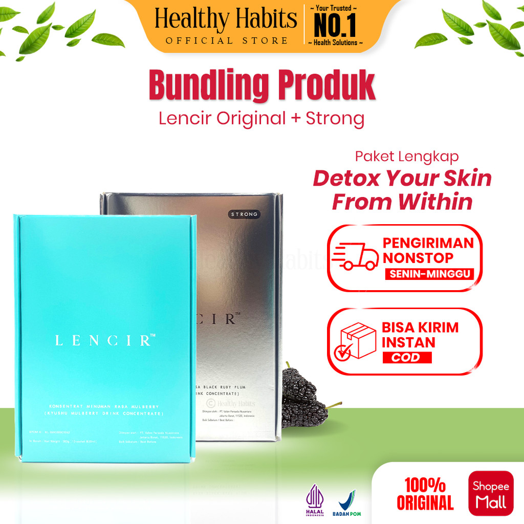 Lencir - Paket Bundle Lencir Original & Lencir Strong