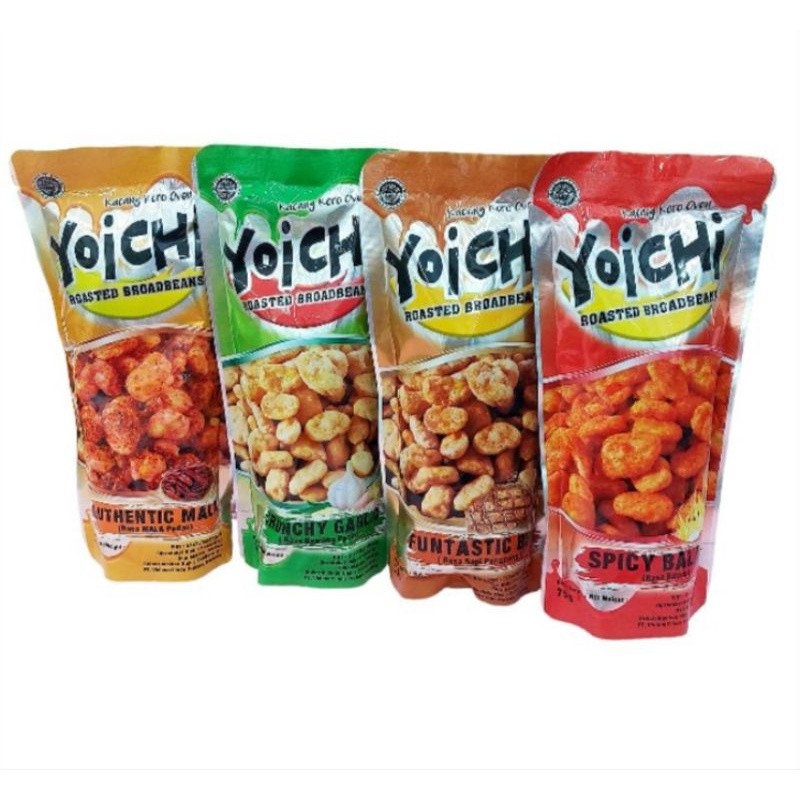 

YOICHI kacang KORO panggang 75 gram all varian - ARM