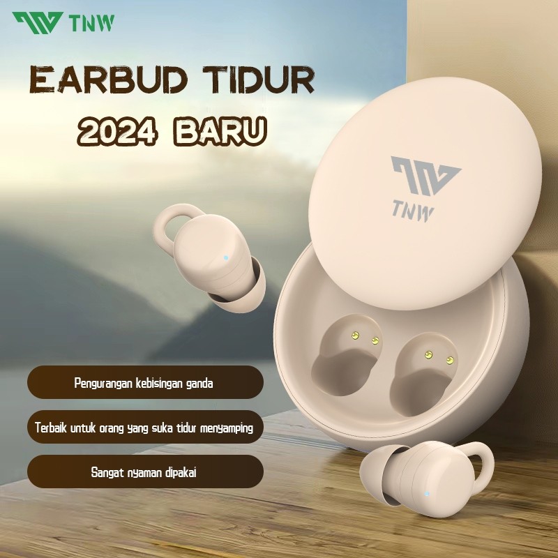 TNW X68 Bluetooth Earphone TWS Wireless Bluetooth Earbuds Sleep Earbuds Mini Earbuds ANC, ENC, Gamin