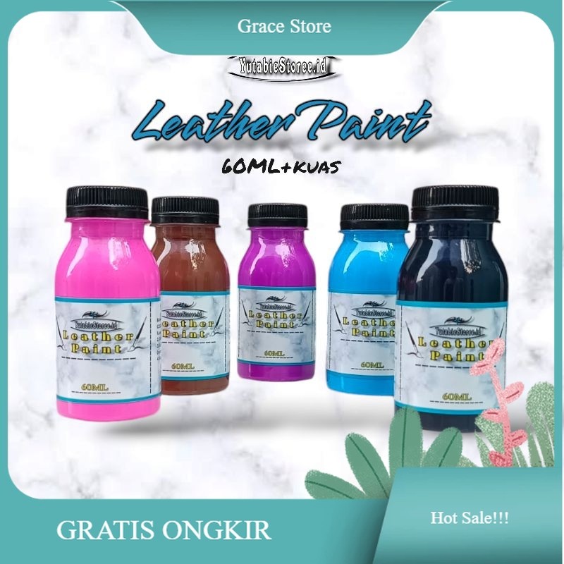 【GSTORE00】DISKON leather paint cat sepatu kulit-cat tas kulit-cat midsole-cat tas kulit asli